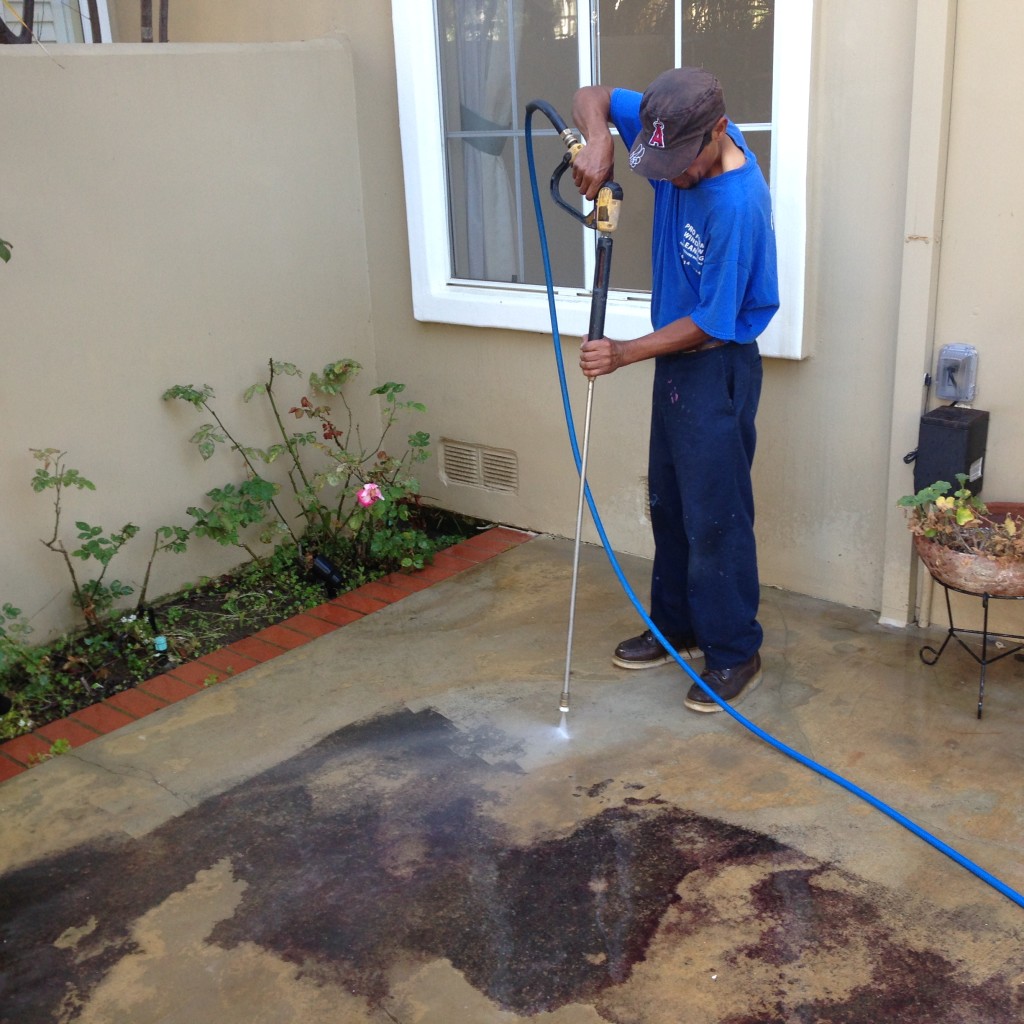 PFWC patio and deck cleaning