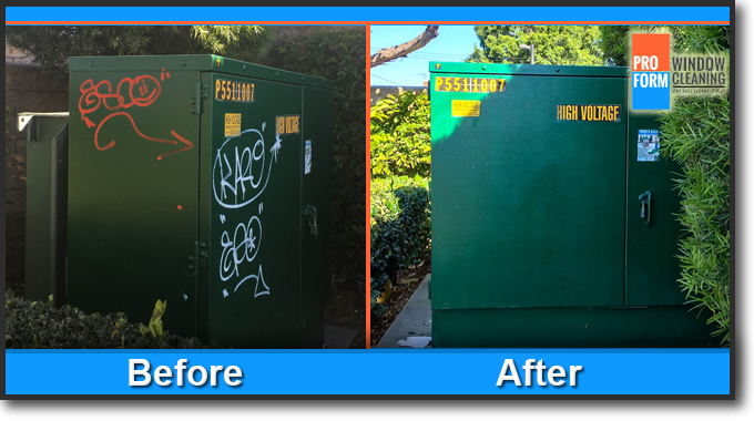 pfwc power washing graffiti removal