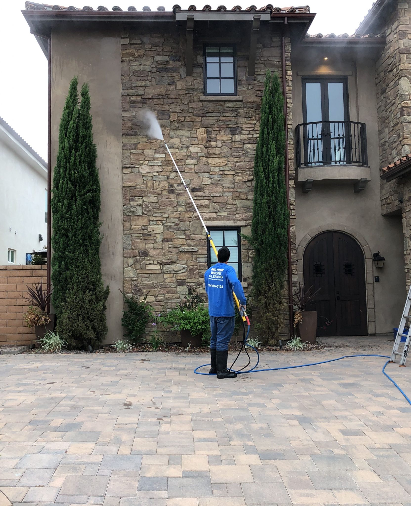 Simple All Pro Exterior Cleaning for Large Space